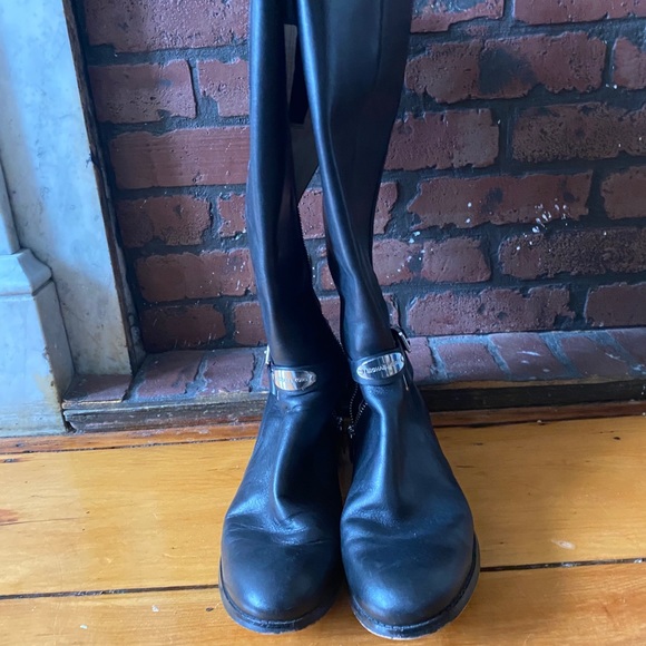 Michael Kors Black Arley Riding Boot - Picture 2 of 8